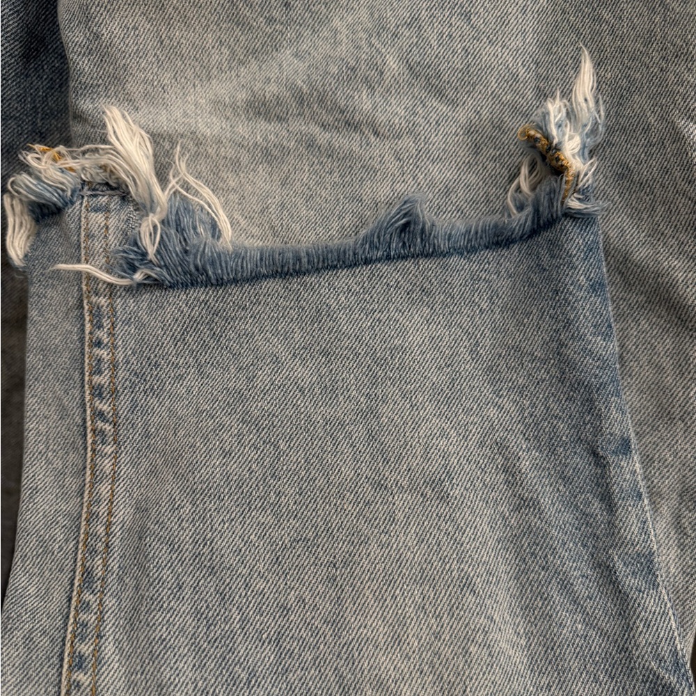 Free People We The Free Maggie Mid-Rise Straight Leg Jeans - Picture 6 of 7
